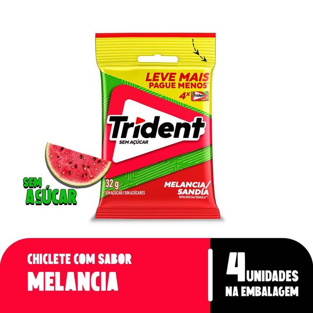 Chiclete Trident Melancia 32g