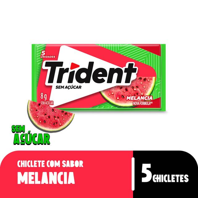 Chiclete Trident Melancia 8g