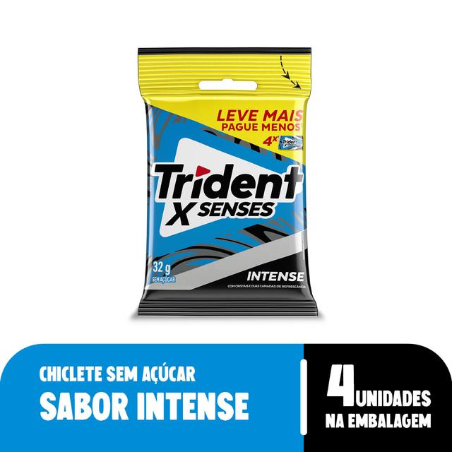 Chiclete Trident XSenses Intense 32g