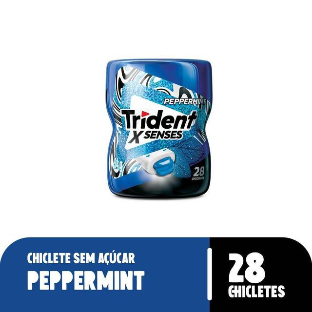 Chiclete Trident XSenses Peppermint 54g