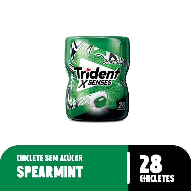 Chiclete Trident XSenses Spearmint 54g